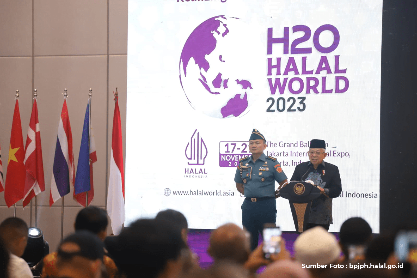 Dorong Kerja Sama Ekosistem Halal Global, LPPOM MUI Hadiri Forum H20